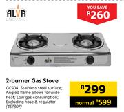 Alva 2-Burner Gas Stove GCS04