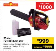 Wolf Garden 25.4cc Petrol Chainsaw