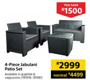 Jabulani 4-Piece Patio Set