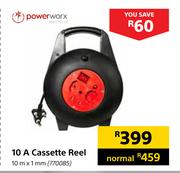 Powerworx 10A Cassette Reel 10m X 1mm