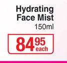 Nivea Hydrating Face Mist-150ml Each