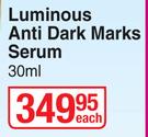 Nivea Luminous Anti Dark Marks Serum-30ml Each