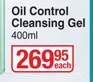 Eucerin Oil Control Cleansing Gel-400ml Each