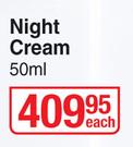 Eucerin Night Cream-50ml Each