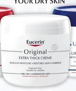Eucerin Restores & Protects Original Extra Thick Creme-454g Each