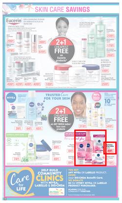 Dis-Chem : Summer Savings (21 October - 14 November 2021), page 10