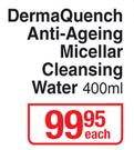 IQ DermaQuench Anti-Ageing Micellar Cleansing Water-400ml