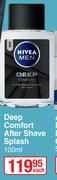 Nivea Men Deep Comfort After Shave Splash-100ml