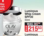 Olay Luminous Whip Cream SPF30-50ml