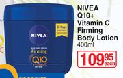 Nivea Q10+ Vitamin C Firming Body Lotion-400ml 