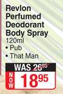Revlon Perfumed Deodorant Body Spray-120ml
