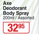 Axe Deodorant Body Spray Assorted-200ml 