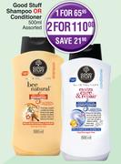 Good Stuff Shampoo Or Conditioner Assorted-500ml