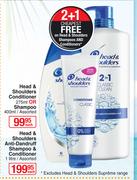 Head & Shoulders Conditioner 275ml Or Shampoo 400ml/Assorted-Each