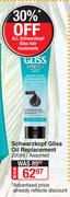 Schwarzkopf Gliss Oil Replacement Assorted-200ml 