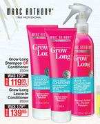 Marc Anthony Grow Long Shampoo Or Conditioner-250ml Each