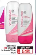 Gynaguard Essential Or Ultimate Intimate Wash-140ml Each