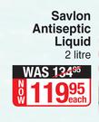 Savlon Antiseptic Liquid-2Ltr Each