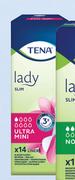 Tena Lady Slim Ultra Mini Liners (Mini)-14 Per Pack