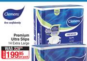 Clemens Premium Ultra Slips (Extra Large)-14 Per Pack