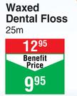 Dentalmate Waxed Dental Floss-25m