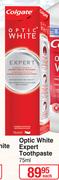 Colgate Optic White Expert Toothpaste-75ml Each