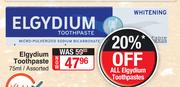 Elgydium Toothpaste Assorted-75ml 