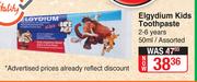 Elgydium Kids Toothpaste Assorted (2-6 Years)-50ml 