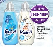 Comfort Concentrated Fabric Conditioner Assorted-For 1 x 1.25L