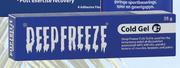 Deep Freeze Cold Gel-35g Each