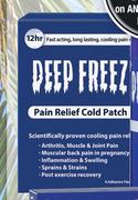 Deep Freeze Pain Relief Cold Patch-4's Pack Each