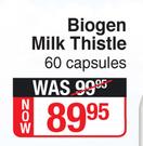 Biogen Milk Thistle-60 Capsules