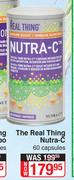 The Real Thing Nutra-C-60 Capsules