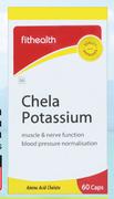 Fithealth Chela Potassium-60 Capsules