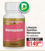 Lifestyle Nutrition Menopause-60 Capsules