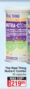The Real Thing Nutra-C Combo-90 Capsules 