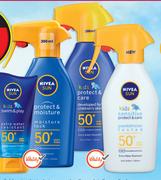 Nivea Sun Kids Protect & Care Trigger Sun Spray SPF50+-300ml Each