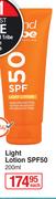 Island Tribe Light Lotion SPF50-200ml