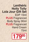Lentheric Hoity Toity Lola Jour Gift Set EDP-15ml 