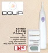 Dquip Electronic 3 In 1 Nail Polishing Kit