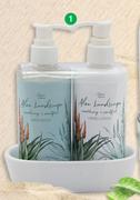 Nature's Edition Aloe Landscape Duo Hand Care Caddy 3 Piece