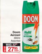 Doom Aerosol Assorted=300ml Each