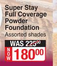 Maybelline Super Stay Full Coverage Powder Foundation Assorted Shades