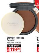 Yardley London Stayfast Pressed Powder Assorted Shades