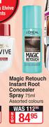 L'Oreal Magic Retouch Instant Root Concealer Spray Assorted Colours-75ml