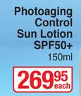 Eucerin Photoaging Control Sun Lotion SPF50+-150ml Each