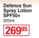 Bionike Defence Sun Spray Lotion SPF50+-200ml