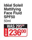 Vichy Ideal Soleil Mattifying Face Fluid SPF50-50ml