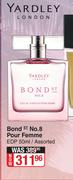 Yardley London Bond st No.8 Pour Femme EDP Assorted-50ml