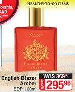 Yardley London English Blazer Amber EDP-100ml